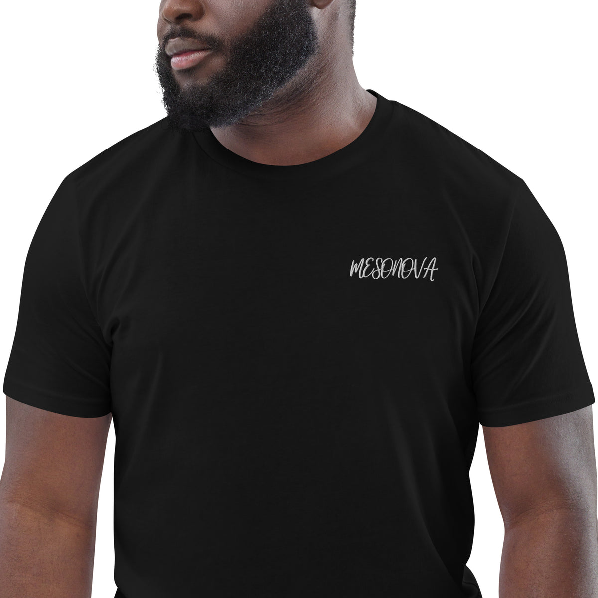 Luxury geborduurd T-shirt - Mesonova #