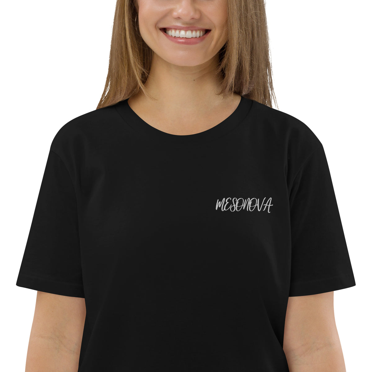 Luxury geborduurd T-shirt - Mesonova #