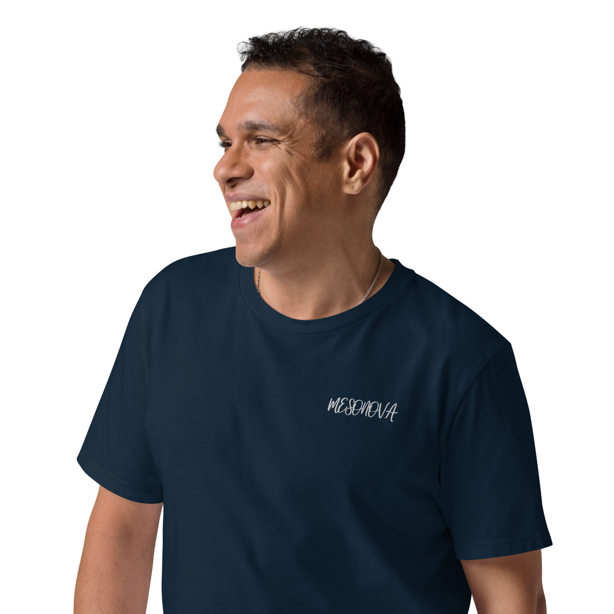 Luxury geborduurd T-shirt - Mesonova #