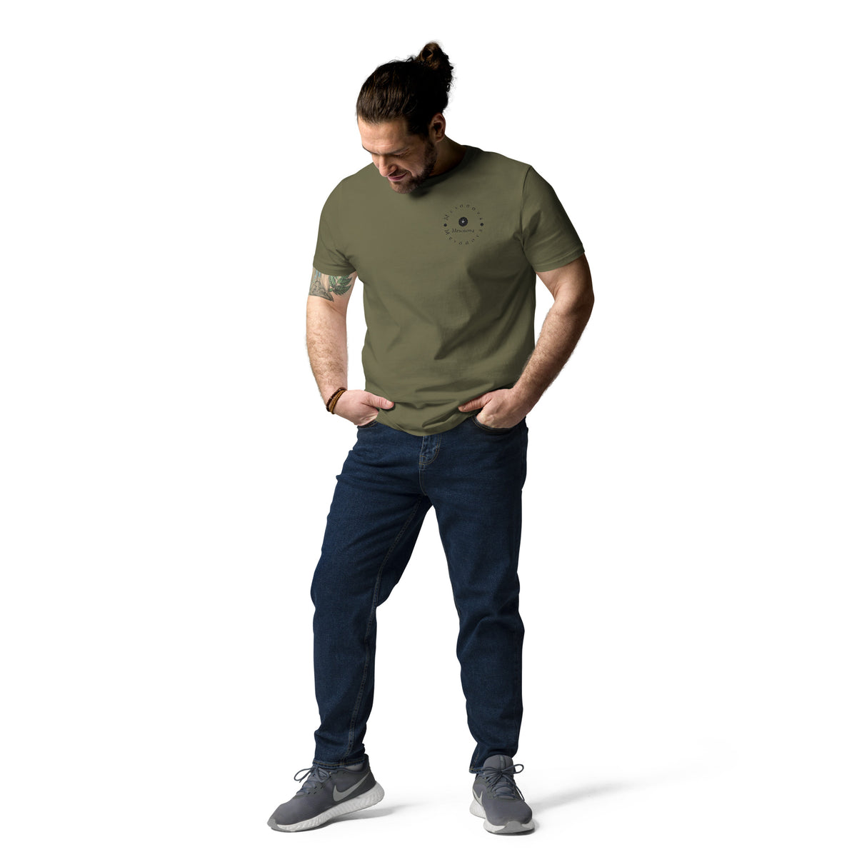 Geborduurd T-shirt - Mesonova #