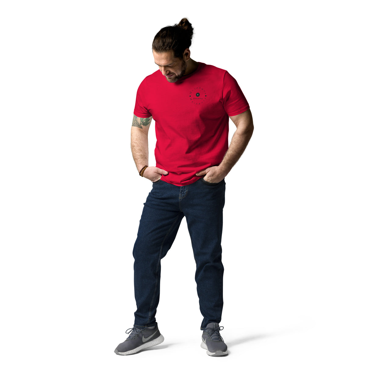 Geborduurd T-shirt - Mesonova #