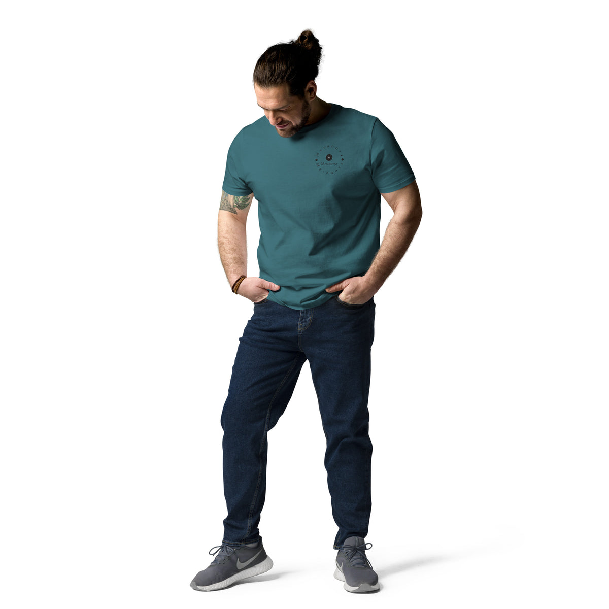 Geborduurd T-shirt - Mesonova #