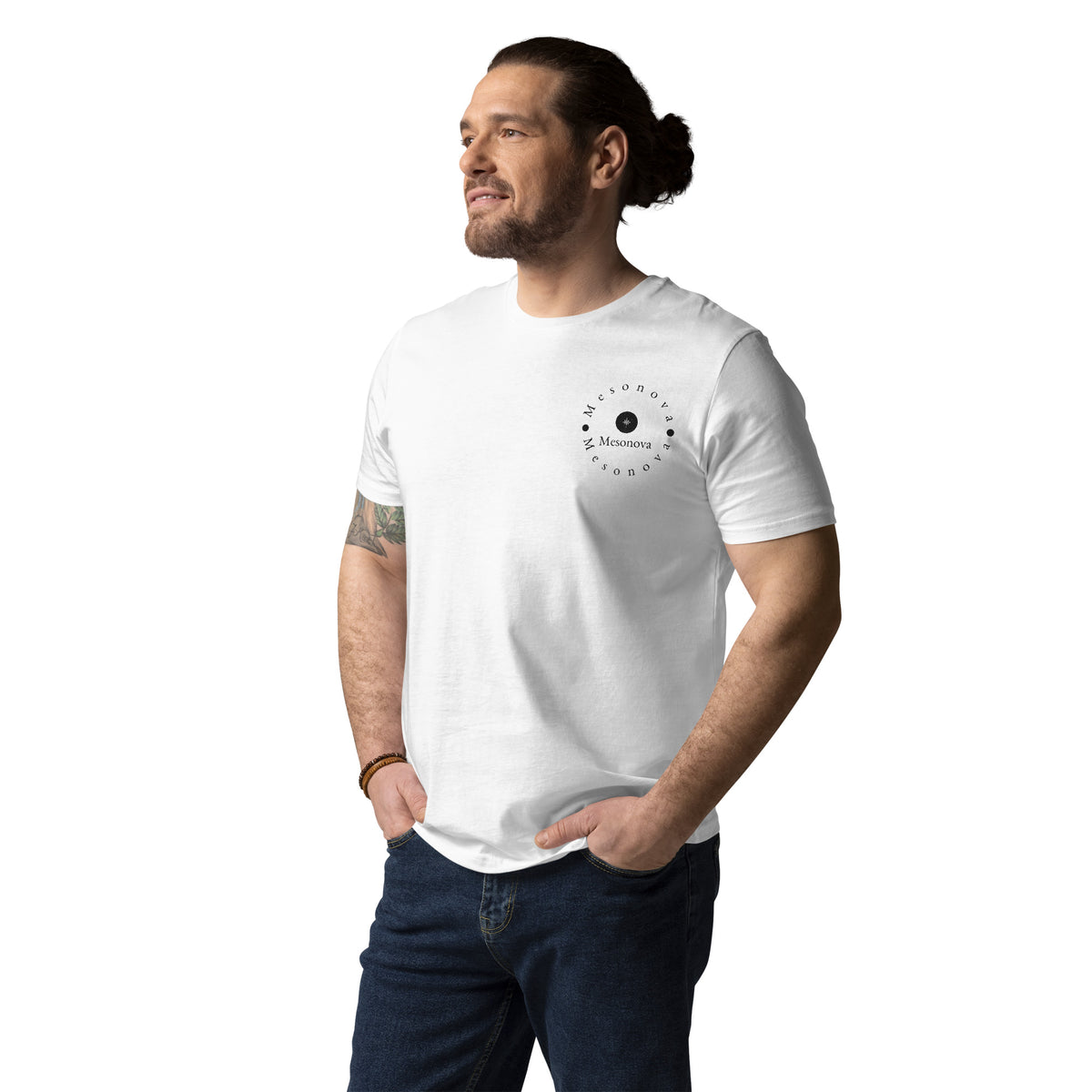Geborduurd T-shirt - Mesonova #