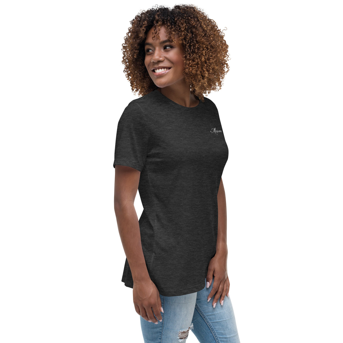 Geborduurd dames T-Shirt
