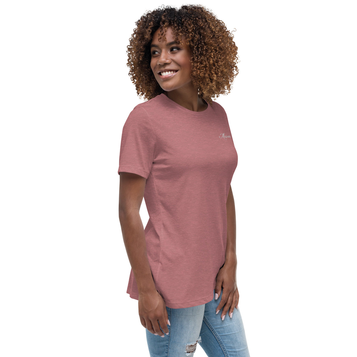 Geborduurd dames T-Shirt