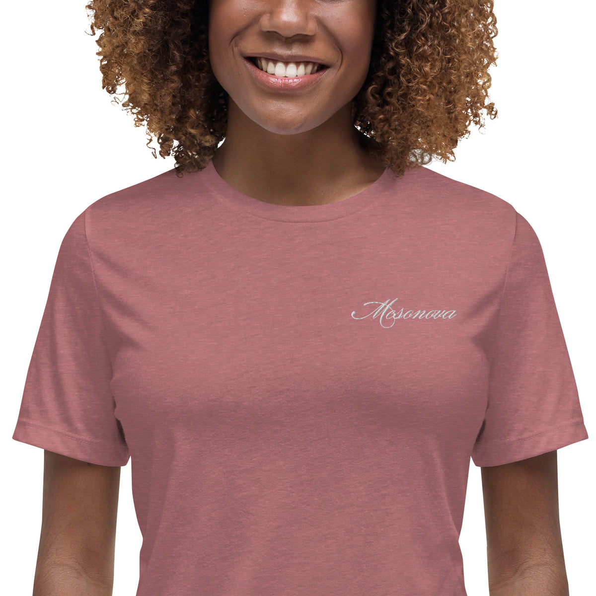 Geborduurd dames T-Shirt