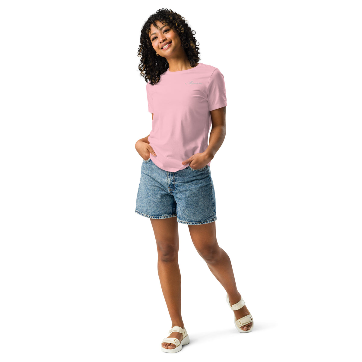 Geborduurd dames T-Shirt - Mesonova #