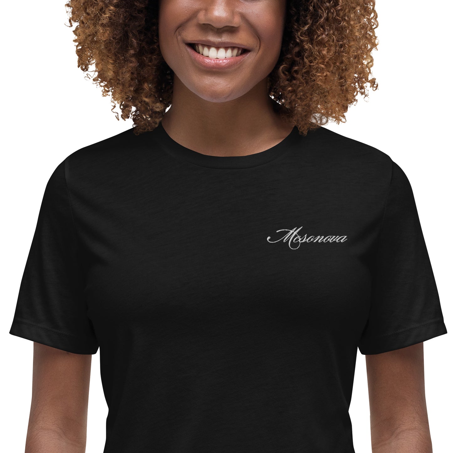 Geborduurd dames T-Shirt