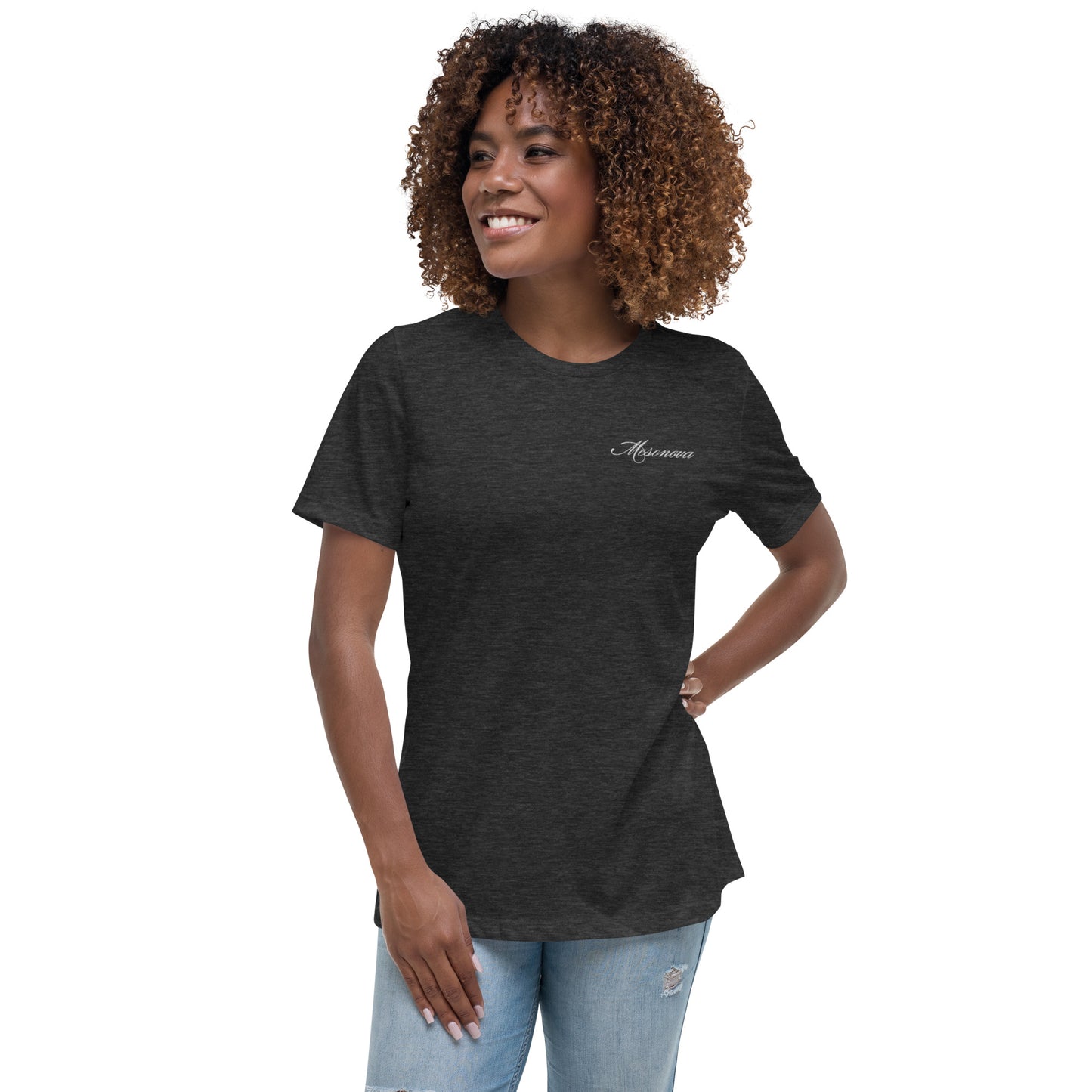 Geborduurd dames T-Shirt