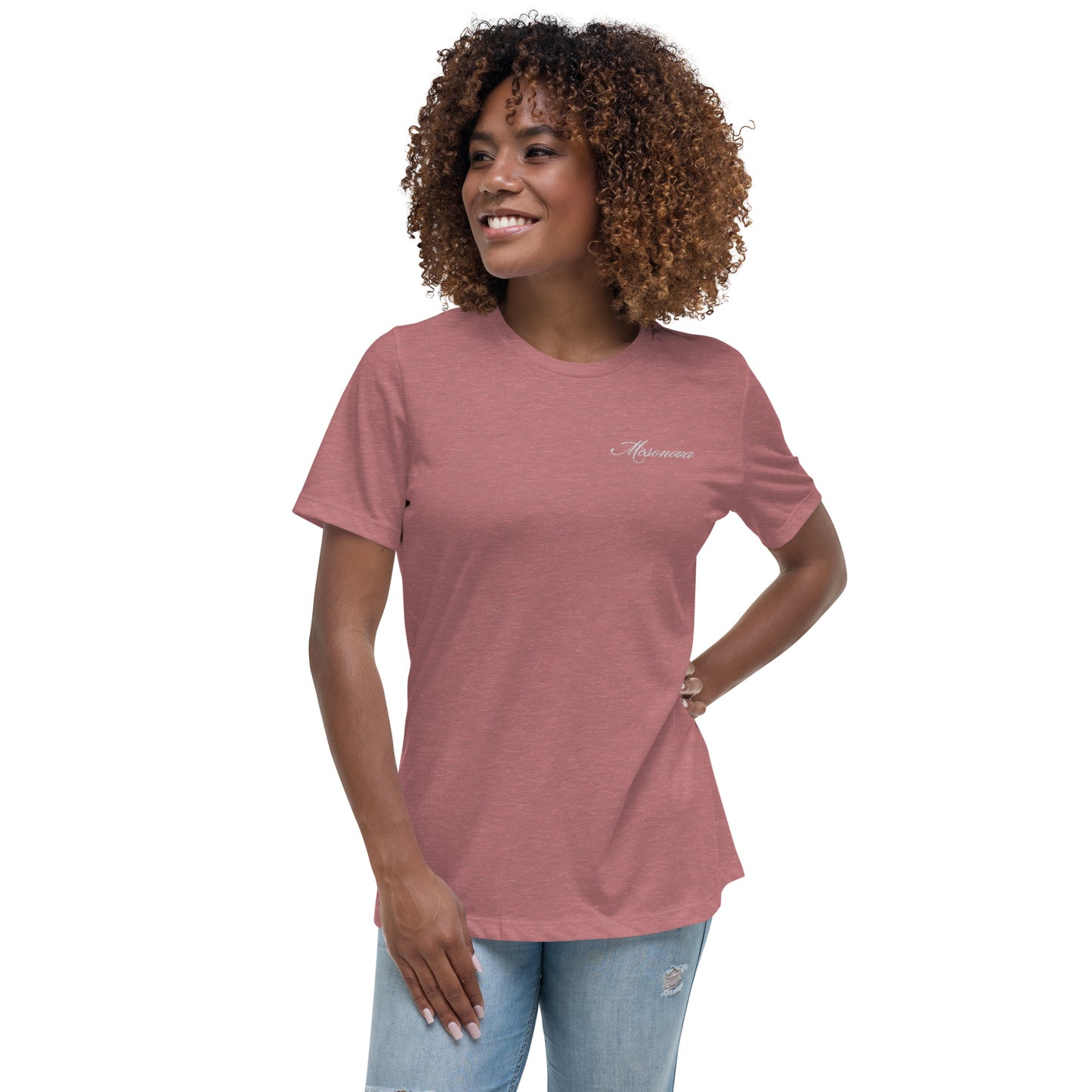 Geborduurd dames T-Shirt