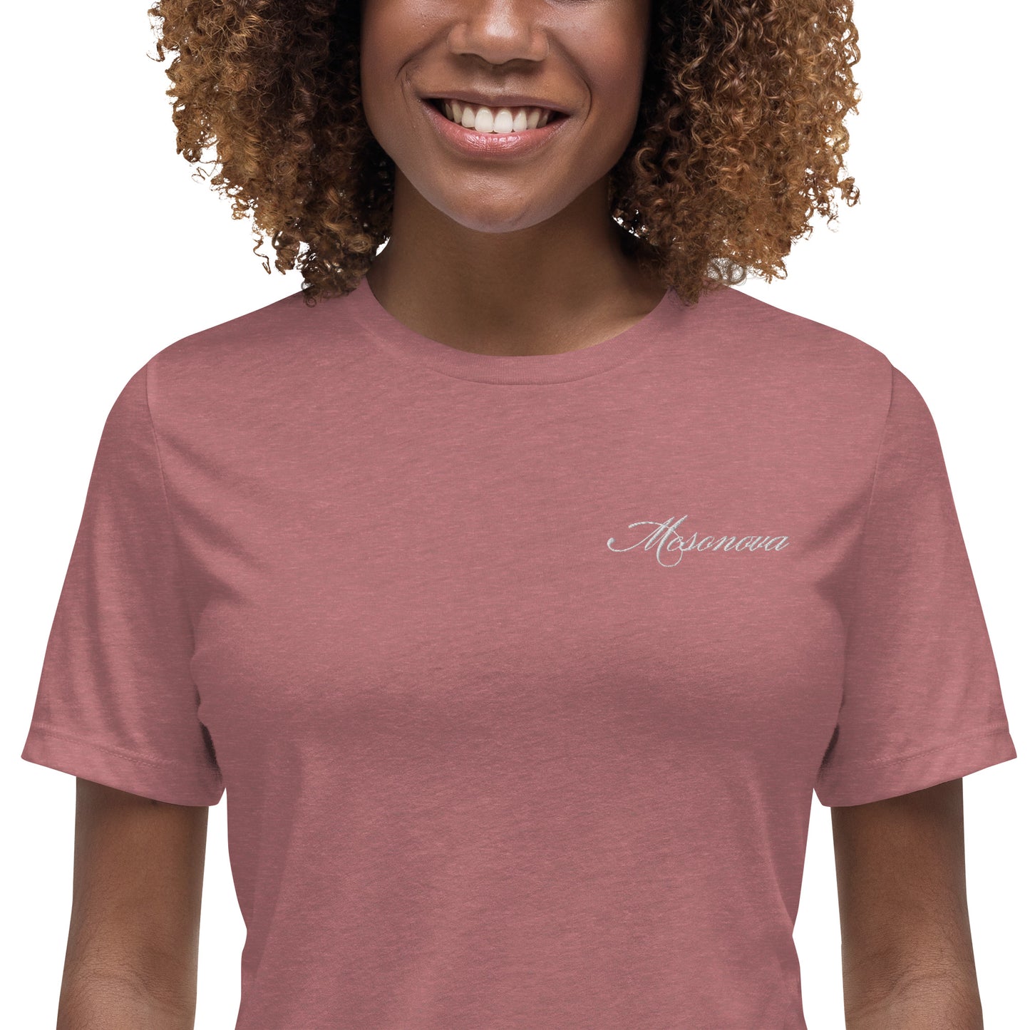 Geborduurd dames T-Shirt