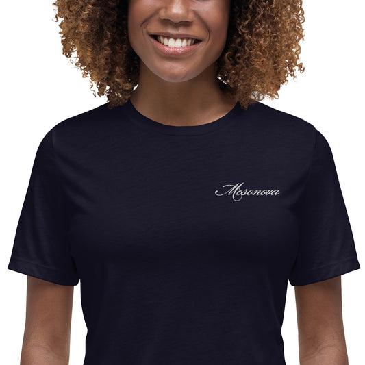 Geborduurd dames T-Shirt - Mesonova  #